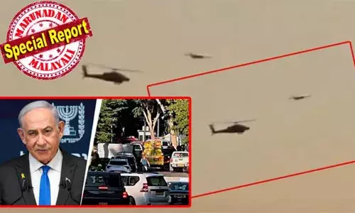 ലെബനീസ് ഡ്രോണുകള്‍ നെതന്യാഹുവിന്റെ അവധിക്കാല വസതിയില്‍ പതിച്ചെന്ന് സ്ഥിരീകരണം; ആക്രമണ സമയം നെതന്യാഹു സ്ഥലത്തുണ്ടായിരുന്നില്ല; ഇസ്രയേലി ഹെലികോപ്റ്ററിനെ മറികടന്ന് പറക്കുന്ന ഡ്രോണിന്റെ വീഡിയോ ദൃശ്യങ്ങള്‍ വൈറല്‍; താഴ്ന്നു പറന്ന് റഡാര്‍ സംവിധാനത്തിന്റെ കണ്ണുവെട്ടിച്ചു