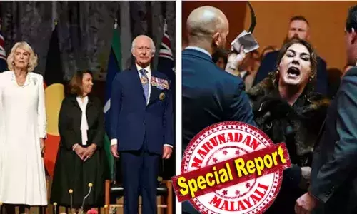 ഇത് നിന്റെ ഭൂമിയല്ല.. നീ എന്റെ രാജാവുമല്ല; ചാള്‍സ് രാജാവിനെ പച്ചത്തെറി വിളിച്ച് ഓസ്‌ട്രേലിയന്‍ എംപി; ലിഡിയ തോര്‍പ്പിനെ അതിവേഗം പിടിച്ചു മാറ്റി സുരക്ഷാ ഉദ്യോഗസ്ഥര്‍; പ്രതികരിക്കാതെ ബക്കിംഗാം പാലസ്