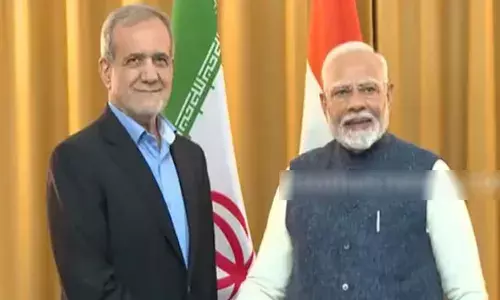 പശ്ചിമേഷ്യയിലെ സംഘര്‍ഷം പരിഹരിക്കാന്‍ ഇന്ത്യ ഇടപെടണം; ബ്രിക്‌സ് ഉച്ചകോടിക്കിടെ നരേന്ദ്ര മോദിയോട് ഇറാന്‍ പ്രസിഡന്റ്