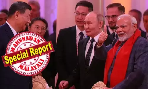 വിജശ്രീ ഭാവത്തിലെ മോദിയുടെ തംസപ് വൈറല്‍! റഷ്യയെ ഒറ്റപ്പെടുത്താനുള്ള പാശ്ചാത്യ ശക്തികളുടെ നീക്കങ്ങള്‍ക്ക് വന്‍ തിരിച്ചടി നല്‍കി ബ്രിക്‌സ് ഉച്ചകോടി; ഇന്ത്യ-ചൈന-തുര്‍ക്കി ഭരണാധികാരികള്‍ എത്തിയത് അമേരിക്കക്ക് തിരിച്ചടി; നാറ്റോ സഖ്യത്തിനെതിരെ പുട്ടിന്‍ സഖ്യമുണ്ടാക്കുന്നതായി ഭയന്ന് അമേരിക്ക