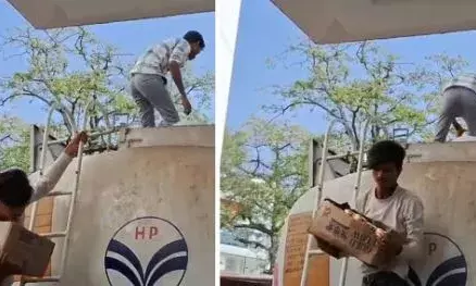 ബിഹാറിൽ എണ്ണ ടാങ്കറിൽ മദ്യം കടത്താൻ ശ്രമം; കൈയ്യോടെ പൊക്കി എക്സൈസ്; പ്രതികൾ അറസ്റ്റിൽ; ഇവിടെ പേരിന് മാത്രമാണ് മദ്യ നിരോധനമെന്ന് നാട്ടുകാർ