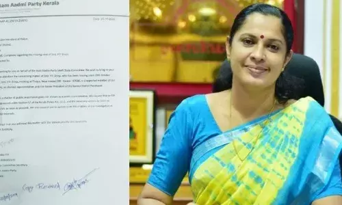 നവീൻ ബാബു ആത്മഹത്യ കേസ്; പി.പി ദിവ്യയെ കാണാനില്ല; കണ്ണൂർ എസ്പിക്ക് പരാതി നൽകി ആം ആദ്മി പാര്‍ട്ടി