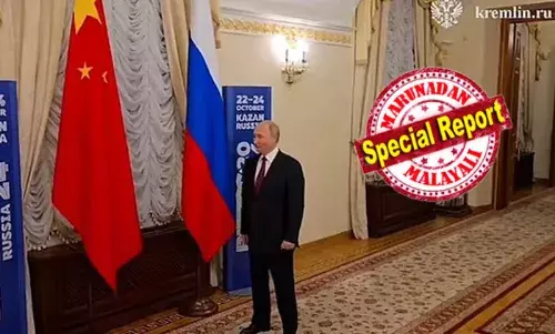 ഷിജിങ് പിങിനെ കാത്ത് അക്ഷമനായി പുട്ടിന്‍ നില്‍ക്കുന്ന ചിത്രങ്ങള്‍ വൈറല്‍; വൈകിയെത്തിയ ചൈനീസ് പ്രസിഡണ്ട് സോറി പോലും പറഞ്ഞില്ല; പുട്ടിന്റെ കാത്ത് നില്‍പ്പ് ആഘോഷമാക്കി പാശ്ചാത്യ മാധ്യമങ്ങള്‍