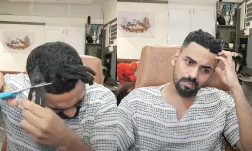 വീട്ടുകാര്‍ക്ക് എന്നെ വേണ്ട, അവര്‍ എന്നെ പുറത്താക്കി, പിന്നെ എന്ത് പണം ഉണ്ടാക്കി പ്രശസ്തി ഉണ്ടാക്കി എന്ന് പറഞ്ഞിട്ടില്ല കാര്യമില്ല, വിഷാദരോഗത്തിലായിരുന്നു കുറെനാള്‍, തൊപ്പി മരിച്ചു, എന്റെ മുന്നില്‍ വേറെ വഴിയില്ല: പിറന്നാള്‍ ദിനത്തില്‍ മുടിമുറിച്ച് നിഹാദ്; വീഡിയോ