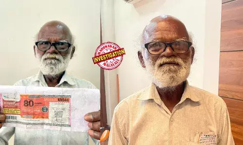 പിച്ചചട്ടിയില്‍ കൈയിട്ടുവാരല്‍; സമ്മാനം അടിച്ച നമ്പര്‍ ലോട്ടറി ടിക്കറ്റില്‍ ഒട്ടിച്ച് വൃദ്ധനായ ലോട്ടറി കച്ചവടക്കാരനെ പറ്റിക്കാന്‍ ശ്രമം; മുമ്പ് അക്കിടി പറ്റിയ കച്ചവടക്കാരന്‍ തന്ത്രം പ്രയോഗിച്ചതോടെ യുവാവ് മുങ്ങി; കബളിപ്പിക്കാന്‍ നോക്കിയത് 300 രൂപ മാത്രം വരുമാനമുളള പാവപ്പെട്ടവനെ