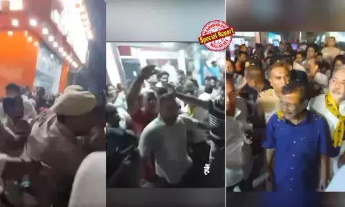 വികാസ്പൂരില്‍ കെജ്രിവാളിനെതിരെ പദയാത്രക്കിടെ അക്രമം; മുദ്രാവാക്യം വിളിയും കയ്യേറ്റശ്രമവും; പിന്നില്‍ ബിജെപിയെന്ന് എഎപി; കെജ്രിവാളിന് വല്ലതും സംഭവിച്ചാല്‍ ഉത്തരവാദികള്‍ ബിജെപിയെന്നും നേതൃത്വം; സംഭവത്തിന്റെ വീഡിയോയും പുറത്തുവിട്ടു