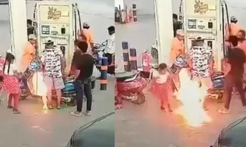 ധൈര്യമുണ്ടെങ്കില്‍ തീവെക്കെന്ന് ജീവനക്കാരന്റെ വെല്ലുവിളി; മദ്യലഹരിയില്‍ പെട്രോള്‍ പമ്പില്‍ തീയിട്ട ബിഹാര്‍ സ്വദേശികള്‍ അറസ്റ്റില്‍