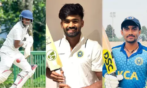 സി കെ നായിഡു ട്രോഫി: അഭിഷേക് നായര്‍, വരുണ്‍ നയനാര്‍, ഷോണ്‍ റോജര്‍ എന്നിവര്‍ക്ക് അര്‍ദ്ധ സെഞ്ച്വറി; കേരളം ഭേദപ്പെട്ട സ്‌കോറിലേക്ക്