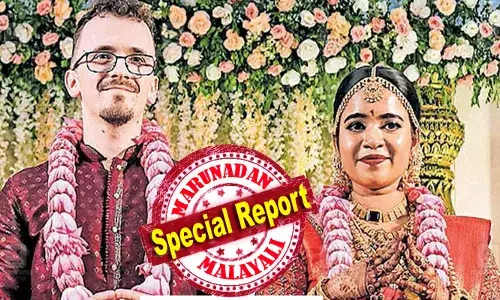 റുമാനിയന്‍ പയ്യന് മലയാള മണ്ണില്‍ പ്രണയ സാഫല്യം; അഞ്ജനയെ താലികെട്ടി സ്വന്തമാക്കി ആന്‍ഡ്രി: വിവാഹത്തിലേക്ക് വഴിമാറിയത് ഒന്നര വര്‍ഷത്തെ ഓണ്‍ലൈന്‍ പ്രണയം