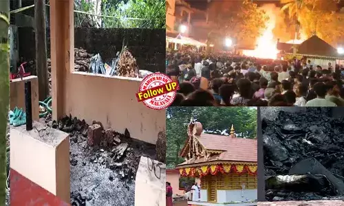 സ്തീകളുടെ മുടി കത്തി, പലരുടെയും ദേഹത്തെ തൊലി ഇളകി മാറി; പൊട്ടിത്തെറിയുണ്ടായിട്ടും തെയ്യവും ചെണ്ടമേളവും തുടര്‍ന്നു; ക്ഷേത്രഭാരവാഹികള്‍ ആദ്യം സംഭവത്തെ ഗൗരവമായി കണ്ടില്ല; പടക്കം പൊട്ടിച്ച സ്ഥലം മാറ്റിയതടക്കം ഗുരുതര അനാസ്ഥ