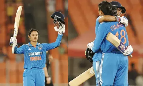 തകര്‍പ്പന്‍ സെഞ്ചുറിയുമായി സ്മൃതി മന്ഥന;  ഹര്‍മന്‍പ്രീത് കൗറിനൊപ്പം സെഞ്ചുറി കൂട്ടുകെട്ടും; ന്യൂസീലന്‍ഡിനെതിരെ ഇന്ത്യയ്ക്ക് ആറ് വിക്കറ്റ് ജയം; പരമ്പര 2 -1ന് സ്വന്തമാക്കി