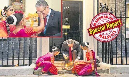 ഋഷി സുനക് പോയെങ്കിലും നമ്പര്‍ പത്തില്‍ ദീപാവലി വിളക്കുകള്‍ തെളിഞ്ഞു; സ്റ്റര്‍മാര്‍ക്ക് ഒപ്പം വിളക്ക് കൊളുത്താന്‍ എത്തിയത് ഇന്ത്യന്‍ നര്‍ത്തകി അരുണിമ കുമാറും ശിഷ്യരും