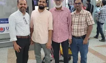 അല്‍ അമീന്‍ സുല്ലമിക്ക് ഐ.ഐ.സി സ്വീകരണം നല്‍കി