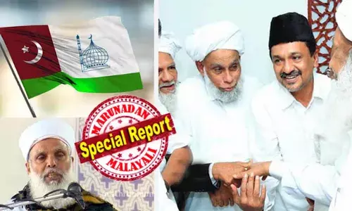 മുക്കം ഉമര്‍ ഫൈസിയെ സമസ്തയില്‍ നിന്ന് പുറത്താക്കണമെന്ന ലീഗ് അനുകൂലികളുടെ ആദര്‍ശ സമ്മേളന പ്രമേയം നടപ്പാക്കിയാല്‍ സമസ്തയില്‍ പൊട്ടിത്തെറിയുണ്ടാകും; പാണക്കാട് തങ്ങളെ ഇകഴ്ത്തിയെങ്കിലും ഉമര്‍ ഫൈസിക്ക് പിന്നില്‍ അടിയുറച്ച് സമസ്തയിലെ ഒരു വിഭാഗം