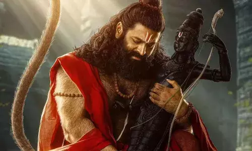 പ്രശാന്ത് വര്‍മ്മയുടെ ജയ് ഹനുമാന്‍; നായകനായി റിഷഭ് ഷെട്ടി; ഫസ്റ്റ് ലുക്ക് പുറത്ത്