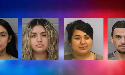 തോക്കുകളും ,57,000 ഡോളര്‍ വിലമതിക്കുന്ന അടിവസ്ത്രങ്ങളും മോഷ്ടിച്ച കേസില്‍ 4 പ്രതികള്‍ അറസ്റ്റില്‍