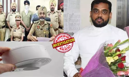 സ്‌കൂളിലെ ശുചിമുറിയില്‍ ഒളിക്യാമറ വച്ച് പെണ്‍കുട്ടികളുടെ ദൃശ്യങ്ങള്‍ പകര്‍ത്തി; മലയാളി വൈദികനായ സ്‌കൂള്‍ ഡയറക്ടറും ബന്ധുവായ 19 കാരനും അറസ്റ്റില്‍; ബന്ധു ദൃശ്യം പകര്‍ത്തിയത് വൈദികന്റെ അറിവോടെ; സംഭവം ജലന്ധര്‍ രൂപതയുടെ കീഴിലുള്ള കോണ്‍വെന്റ് സ്‌കൂളില്‍