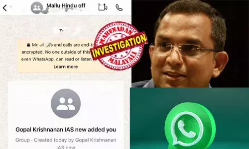 മല്ലു ഹിന്ദു ഓഫീസേഴ്സ്; ഹിന്ദു  ഐഎഎസ് ഉദ്യോഗസ്ഥരുടെ പേരില്‍ വാട്‌സാപ്പ് ഗ്രൂപ്പ്; മണിക്കൂറുകള്‍ക്കകം ഡിലീറ്റ് ചെയ്തു; ഗ്രൂപ്പിന്റെ അഡ്മിനായിരുന്നത് കെ ഗോപാലകൃഷ്ണന്‍ ഐഎഎസ്; തന്റെ ഫോണ്‍ ഹാക്ക് ചെയ്തുവെന്ന് കാണിച്ച് സൈബര്‍ പോലീസിന് ഗോപാലകൃഷ്ണന്റെ പരാതി
