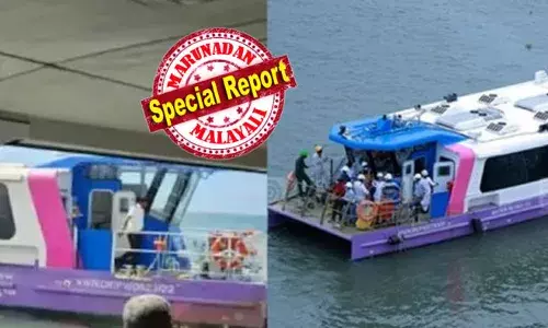 മൂന്ന് വ്‌ളോഗര്‍മാര്‍ പ്രശ്‌നമുണ്ടാക്കി; ബഹളം സൃഷ്ടിച്ച് ബോട്ട് കണ്‍ട്രോള്‍ ക്യാബിനിലെ പ്രവേശിക്കാന്‍ പാടില്ലാത്തയിടത്തേക്ക് അതിക്രമിച്ചു കയറാനും ശ്രമിച്ചു; ജീവനക്കാര്‍ തടഞ്ഞപ്പോള്‍ വീണ്ടും അകത്തു കടക്കാന്‍ ശ്രമിച്ചു; ബോട്ടുകള്‍ കൂട്ടിയിടിച്ചില്‍ വാട്ടര്‍ മെട്രോയുടെ വിശദീകരണം ഇങ്ങനെ