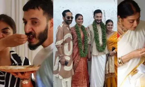 തുടക്കം മംഗല്യം തന്തുനാനേന...; ഉത്തരയ്ക്ക് അണിയാനുള്ള ആഭരണങ്ങൾ ഒരുക്കുന്ന ധൃതിയിൽ പാർവതി; സുഷിനും ഉത്തരയ്‌ക്കും ആഹാരം വാരി കൊടുക്കുന്ന തിരക്കിൽ നസ്രിയ; കല്യാണ കാഴ്ചകൾ വൈറലാകുന്നു; ഇവരാണ് യഥാർത്ഥ കൂട്ടുകാരെന്ന് ആരാധകർ..!