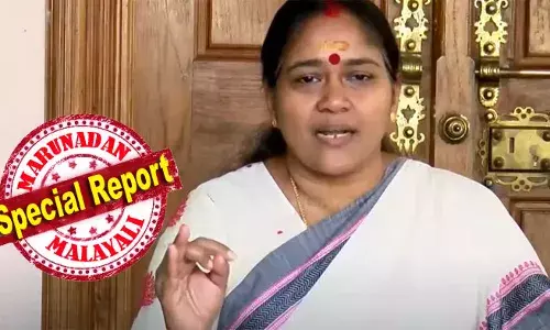 ഷാജന്‍ സ്‌കറിയയെ അറസ്റ്റു ചെയ്തത് അറിഞ്ഞ് ഓടി പോയതോടെ ചില മുതലാളി മാര്‍ക്ക് പക തുടങ്ങി; ആന്റോ അഗസ്റ്റിനെ മരംക്കൊത്തിയെന്ന് വിളിച്ച് ശോഭാ സുരേന്ദ്രന്‍; റിപ്പോര്‍ട്ടര്‍ ചാനലിനെ ഉപയോഗിച്ച് ശ്രമിക്കുന്നത് മാനസികമായി തളര്‍ത്താന്‍; ആ ഫോട്ടോ തന്റെ ചേച്ചിയുടെ വീട്ടില്‍ വച്ചെടുത്തത്; ശ്രീശന്‍ അടിയാട്ടിനെതിരേയും പരമാര്‍ശങ്ങള്‍; ഉന്നയിക്കുന്നത് ഗുരുതര ആരോപണങ്ങള്‍; വീണ്ടും ശോഭാ സുരേന്ദ്രന്‍