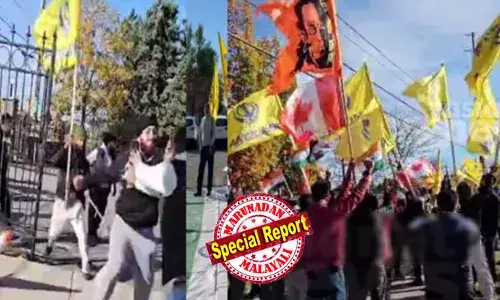 കാനഡയില്‍ ക്ഷേത്രത്തിന് നേരെ ഖാലിസ്ഥാന്‍ വാദികളുടെ ആക്രമണം;   അപലപിച്ച് ഇന്ത്യ;  ക്ഷേത്രങ്ങള്‍ സംരക്ഷിക്കപ്പെടണം; ഇന്ത്യന്‍ പൗരന്മാരുടെ സുരക്ഷയില്‍ ആശങ്കയുണ്ടെന്ന് വിദേശകാര്യ മന്ത്രാലയം