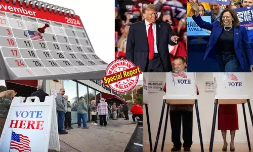 175 വര്‍ഷക്കാലമായി ചൊവ്വാഴ്ചകളില്‍ മാത്രം നടക്കുന്ന തിരഞ്ഞെടുപ്പ്; വേദിയാകുന്നത് ഏറ്റവും സങ്കീര്‍ണ്ണമായ ജനാധിപത്യ പ്രക്രിയകളില്‍ ഒന്നിന്; അമേരിക്ക കാത്തിരിക്കുന്നത് 47 മത് പ്രസിഡന്റിനെ; ലോകം ഉറ്റുനോക്കുന്ന അമേരിക്കന്‍ പ്രസിഡന്റ് തിരഞ്ഞെടുപ്പും രീതികളും അറിയാം