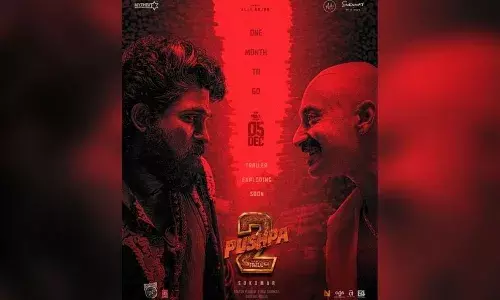 പുഷ്പ 2 എത്താന്‍ ഇനി 30 ദിനങ്ങള്‍ മാത്രം; മുഖത്തോട് മുഖം നോക്കി പുഷ്പരാജും ഭവന്‍സിംഗും; അടിപൊളി പോസ്റ്ററുമായി അണിയറപ്രവര്‍ത്തകര്‍: ട്രെയ്‌ലര്‍ ഉടനെന്ന് റിപ്പോര്‍ട്ട്