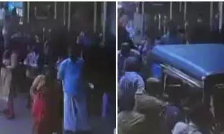 ഇറക്കത്തിൽ നിർത്തിയിട്ടിരുന്ന ഓട്ടോ തനിയെ നീങ്ങി അപകടം; യുവതിയെയും കുഞ്ഞിനെയും ഇടിച്ചിട്ടു; കാലിന് മുകളിലൂടെ കയറിയിറങ്ങി; ഞെട്ടിപ്പിക്കുന്ന ദൃശ്യങ്ങൾ പുറത്ത്