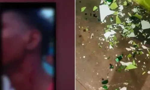 അശ്രദ്ധമായി വാഹനമോടിക്കാതിരിക്കാൻ ആവശ്യപ്പെട്ട ദലിത്‌ വിദ്യാർത്ഥിക്ക് നേരെ ആക്രമണം; വീട് കയറി ബിയർ കുപ്പി കൊണ്ടു തല അടിച്ചു പൊട്ടിച്ചു; പ്രതികൾ ഒളിവിൽ