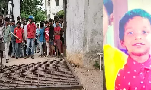 സ്കൂളിന്‍റെ ഇരുമ്പ് ഗേറ്റ് തകർന്നു ദേഹത്ത് വീണ് അപകടം; ആറ് വയസുകാരന് ദാരുണാന്ത്യം; സംഭവം ഹൈദരാബാദിൽ
