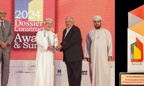 ഡോ. ഗീവര്ഗീസ് യോഹന്നാന് ഡോസ്സീര് ലൈഫ് ടൈം പുരസ്കാരം; അംഗീകാരം ഒമാന്റെ നിര്മ്മാണ മേഖലയ്ക്ക് നല്കിയ മികച്ച സംഭാവനകള്ക്ക് ഡോ. ഗീവര്ഗീസ് യോഹന്നാന് ഡോസ്സീര് ലൈഫ് ടൈം പുരസ്കാരം; അംഗീകാരം ഒമാന്റെ നിര്മ്മാണ മേഖലയ്ക്ക് നല്കിയ മികച്ച സംഭാവനകള്ക്ക്