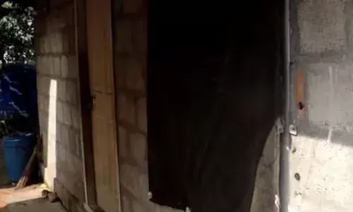 വീട്ടിൽ ഉറങ്ങിക്കിടക്കുമ്പോൾ ജനലിലൂടെ കൈയിട്ട് മാല പൊട്ടിച്ച് കള്ളൻ; നിലവിളിച്ച് വീട്ടമ്മ; തിരച്ചിലിനിടെ ഓടി രക്ഷപ്പെട്ടു; സംഭവം തൃശൂരിൽ