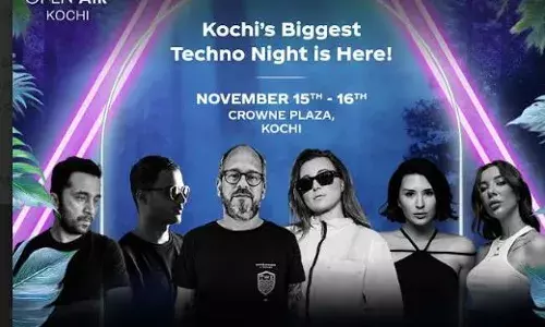 ഇലക്ട്രോണിക് ഡാന്സ് മ്യൂസിക്കുമായി ഓപ്പണ്എയര് മ്യൂസിക് ഫെസ്റ്റിവല് കൊച്ചിയില് ഇലക്ട്രോണിക് ഡാന്സ് മ്യൂസിക്കുമായി ഓപ്പണ്എയര് മ്യൂസിക് ഫെസ്റ്റിവല് കൊച്ചിയില്