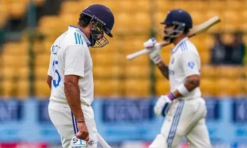 ടെസ്റ്റ് റാങ്കിങ്ങില്‍ ആദ്യ 20 പേരുടെ പട്ടികയില്‍ നിന്ന് രോഹിത്തും കോഹ് ലിയും പുറത്ത്; പന്തും, ജയസ്വാളും ആദ്യ പത്തില്‍; ബൗളിങ്ങില്‍ ജഡേജയ്ക്ക് നേട്ടം; ആറാം സ്ഥാനത്ത്