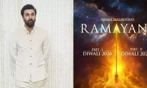 ബ്രഹ്മാണ്ഡ ചിത്രം രാമായണ ത്തിന്റെ റിലീസ് തീയതി പ്രഖ്യാപിച്ചു; രണ്ട് ഭാഗങ്ങളായി രൺബീർ നായകനാവുന്ന ചിത്രമെത്തും; ഫസ്റ്റ്ലുക്ക് പോസ്റ്റർ പുറത്ത് വിട്ടു