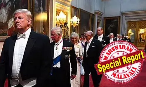 ലണ്ടനിലെ അമേരിക്കന്‍ എംബസിക്ക് മുന്‍പില്‍ ട്രംപിനെതിരെ പ്രതിഷേധം; ഹാരി രാജകുമാരനെ അമേരിക്കയില്‍ നിന്ന് പുറത്താക്കുമോ? ബ്രിട്ടീഷ് പ്രധാനമന്ത്രിയും വിദേശകാര്യ മന്ത്രിയും ട്രംപിനോട് ക്ഷമ പറയുമോ?