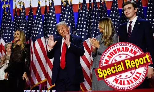 പ്ലാസ്റ്റിക് സര്‍ജറിയിലൂടെ മുഖഭാവം മാറ്റി വൈറ്റ് ഹൗസിലേക്ക് നടക്കാന്‍ മെലീനിയ; ഇവാങ്കക്ക് പകരം ഇക്കുറി ട്രംപിനൊപ്പം താരമാവുക മരുമകള്‍ ലാറ; ആള്‍ക്കൂട്ടത്തില്‍ ഉയര്‍ന്ന നില്‍ക്കുന്നത് ഏഴടി പൊക്കമുള്ള ബാരന്‍ ട്രംപ്