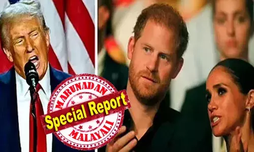 ലഹരി ഉപയോഗിച്ച കാര്യം മറച്ച് വച്ച് വിസ അപേക്ഷ; എലിസബത്ത് രാജ്ഞിയെ ചതിച്ച ഹാരിയോടും മേഗനോടും പ്രതികാരം ചെയ്യാന്‍ ട്രംപ്; വിസ റദ്ദാക്കി പുറത്താക്കും മുന്‍പ് അമേരിക്ക വിടാന്‍ രാജകുമാരന്റെ ആലോചന