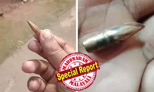 ദൂരം കൂടുന്തോറും പ്രഹരശേഷി കുറയുമന്നത് മാത്രം ആശ്വാസം; വീടും ഫയറിങ് സ്റ്റേഷനും തമ്മില്‍ ആറു കിലോമീറ്റര്‍ ദൂരം; വ്യോമപരിധി 2.9 കിമീ; 10 ഡിഗ്രി ആംഗിളിലെ വെടിവയ്പ്പ് പരിശീലനം ഉന്നം തെറ്റലാകുന്നു; മേല്‍ക്കൂര തുളച്ച് വീടിനുള്ളില്‍ വെടിയുണ്ട; വിളവൂര്‍ക്കല്‍ ഭീതിയില്‍; മൂക്കുന്നിമല ഫയറിങ് സ്റ്റേഷനില്‍ സംഭവിക്കുന്നത് എന്ത്?