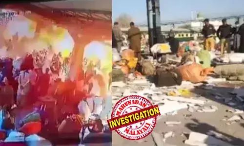 പെഷവാറിലേക്ക് ജാഫര്‍ എക്‌സ്പ്രസ് പുറപ്പെടുന്നതിന് മുമ്പ് പൊട്ടിത്തെറി;  കൊല്ലപ്പെട്ടവരില്‍ 14 സൈനികരടക്കം 26 പേര്‍; ക്വറ്റ റെയില്‍വേ സ്റ്റേഷനിലേത് ചാവേറാക്രമണം; സ്‌ഫോടനത്തിന്റെ സിസിടിവി ദൃശ്യങ്ങള്‍ പുറത്ത്