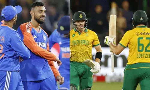 അഞ്ച് വിക്കറ്റ് നേട്ടവുമായി വരുണ്‍ ചക്രവര്‍ത്തി; കൈവിട്ട കളി തിരിച്ചുപിടിച്ച് ട്രിസ്റ്റണ്‍ സ്റ്റെപ്‌സും ജെറാള്‍ഡ് കോട്സീയും; രണ്ടാം ട്വന്റി 20യില്‍ ഇന്ത്യയെ മൂന്ന് വിക്കറ്റിന് കീഴടക്കി ദക്ഷിണാഫ്രിക്ക; പരമ്പരയില്‍ ഒപ്പത്തിനൊപ്പം