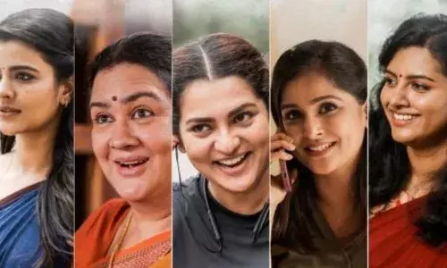 ശക്തരായ അഞ്ച് സ്ത്രീകള്‍; ഉര്‍വശിക്കൊപ്പം മലയാളത്തിന്റെ യുവ നടിമാര്‍: ഹെര്‍ ഫസ്റ്റ് ലുക്ക് പോസ്റ്റര്‍ പുറത്ത്