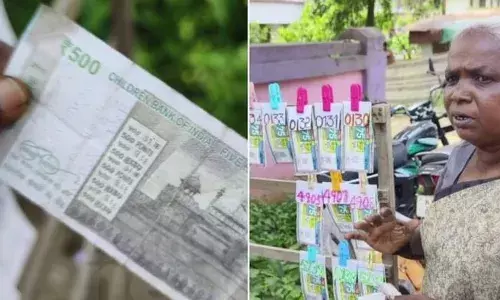 40 രൂപയുടെ 2 ലോട്ടറി ടിക്കറ്റ് എടുത്തു; ശേഷം 500 രൂപ നൽകി ബാക്കി പണവുമായി യുവാവ് കടന്നു; വയോധികയായ ലോട്ടറി വില്പനക്കാരിയെ കബിളിപ്പിച്ചത് ഡമ്മി നോട്ട് നൽകി