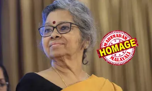 മുതിര്‍ന്ന കോണ്‍ഗ്രസ് നേതാവും മുന്‍ മന്ത്രിയുമായ എം.ടി. പത്മ അന്തരിച്ചു;  വിടവാങ്ങിയത് സംസ്ഥാന മന്ത്രിസഭയില്‍ അംഗമായ മൂന്നാമത്തെ വനിത