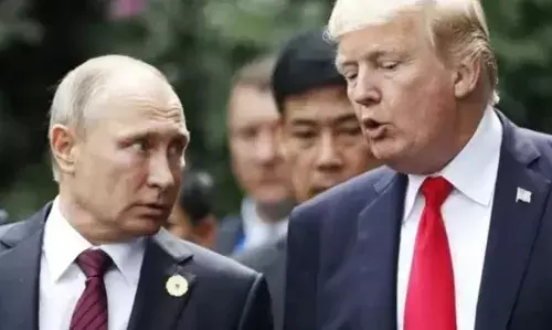 പുടിനും ട്രംപും തമ്മില്‍ രഹസ്യ കരാര്‍?: ലോക ഭൂപടത്തില്‍ നിന്ന് ഉക്രെയ്‌നെ അപ്രത്യക്ഷമാക്കാന്‍ പദ്ധതിയിടുന്നതായി റിപ്പോര്‍ട്ട്