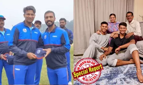 ക്രിക്കറ്റ് താരങ്ങളാകാന്‍ ഒരുമിച്ച് വണ്ടികയറി; മുംബൈയിലെ ആസാദ് മൈതാനിയില്‍ ഗ്രൗണ്ട്സ്മാന്റെ കൂടാരം പങ്കിട്ടു;  യശ്വസിക്ക് വേണ്ടി ചേട്ടന്റെ ത്യാഗം;  സെയില്‍സ്മാനായി ജോലി ചെയ്ത് സഹോദരിമാരുടെ വിവാഹം നടത്തി; ഒടുവില്‍ രഞ്ജി അരങ്ങേറ്റം കുറിച്ച് തേജസ്വി ജയ്സ്വാള്‍