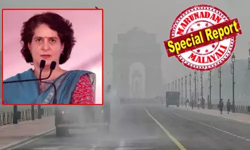 വയനാട്ടില്‍ നിന്ന് ഡല്‍ഹിയില്‍ വന്നപ്പോള്‍ ഗ്യാസ് ചേംബറില്‍ കയറിയ പോലെ; വിമാനത്തില്‍ നിന്ന് ഡല്‍ഹിയെ നോക്കുമ്പോള്‍ കാണുന്ന പുകപടലം ഞെട്ടിക്കുന്നതാണ്; പ്രചരണത്തിനെത്തി വയനാടിന് നന്നേബോധിച്ച പ്രിയങ്ക ഗാന്ധിക്ക് ഡല്‍ഹിയെ കുറിച്ചോര്‍ത്ത് ദുഖം
