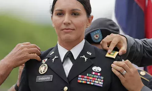 നാഷണല്‍ ഇന്റലിജന്‍സ് ഡയറക്ടറായി ട്രംപ് തുളസി ഗബ്ബാര്‍ഡിനെ ട്രംപ് തിരഞ്ഞെടുത്തു-