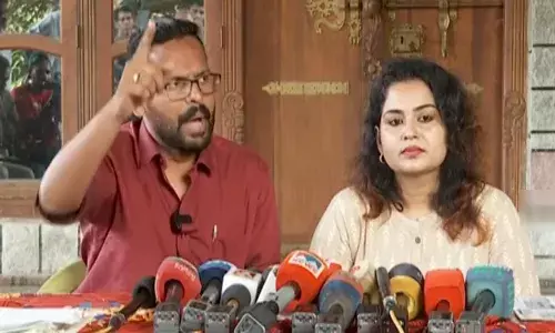 ഉളുപ്പില്ലാതെ ചോദ്യം ചോദിച്ചാല്‍ മാധ്യമ പ്രവര്‍ത്തകര്‍ക്ക് നേരേ മാനനഷ്ടക്കേസ് കൊടുക്കും; പ്രതിപക്ഷ നേതാവ് പോലും ചിന്തിക്കാത്ത തരത്തില്‍ ചോദ്യങ്ങള്‍; ഇരട്ട വോട്ട് വിവാദത്തില്‍ ചൂടായി പി സരിന്‍; വീട് തന്റെ പേരിലെന്നും തന്നെ സ്ഥാനാര്‍ഥിയുടെ ഭാര്യയായി കാണേണ്ടതില്ലെന്നും സൗമ്യ സരിനും